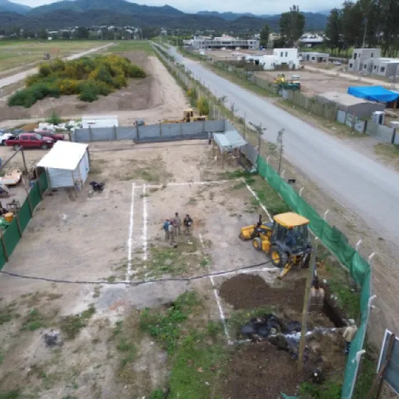 Construcción de cisterna de 270 m3 de hormigón armado