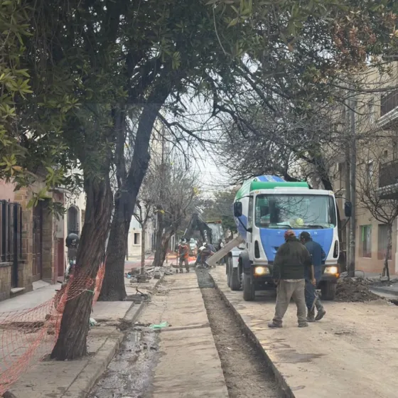 Recambio de red de agua y conexiones domiciliarias
