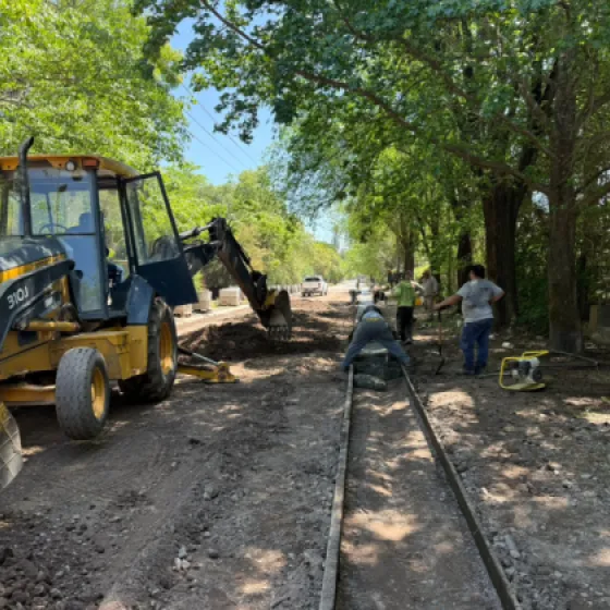 Ejecución de adoquín y cordón cunetas