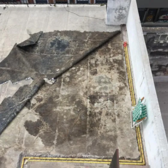 ejecución de red interna de gas